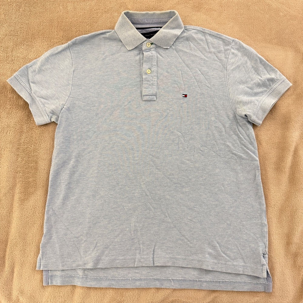 Tommy Hilfiger Light Blue Polo Shirt